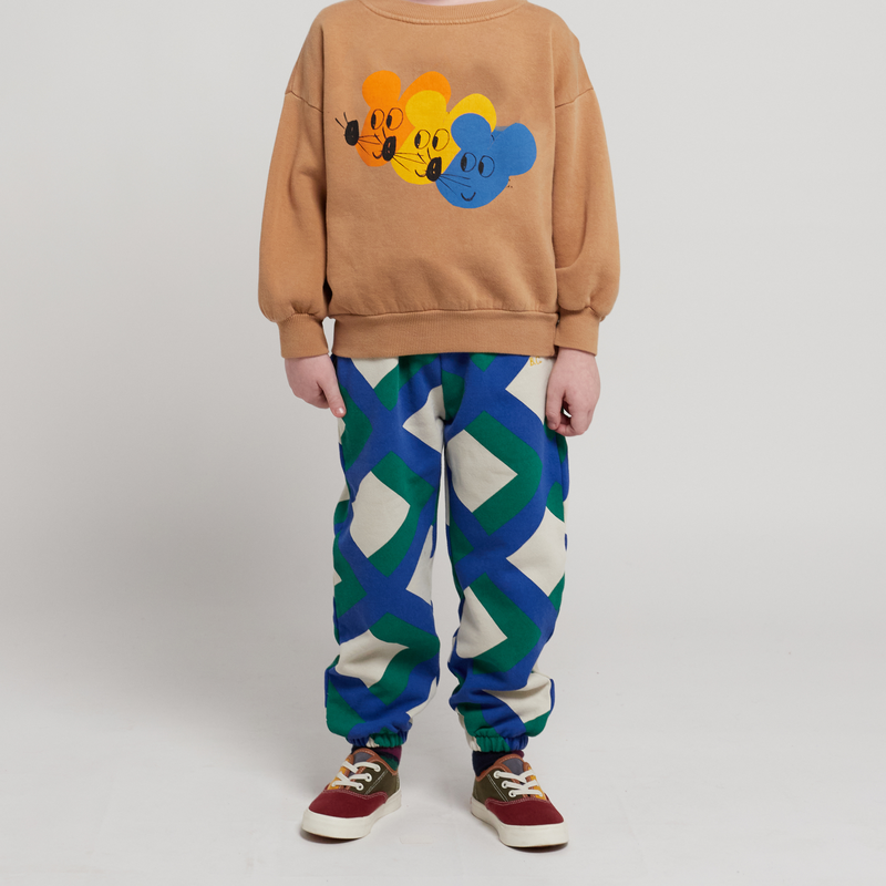 Bobo Choses Giant check jogging pants