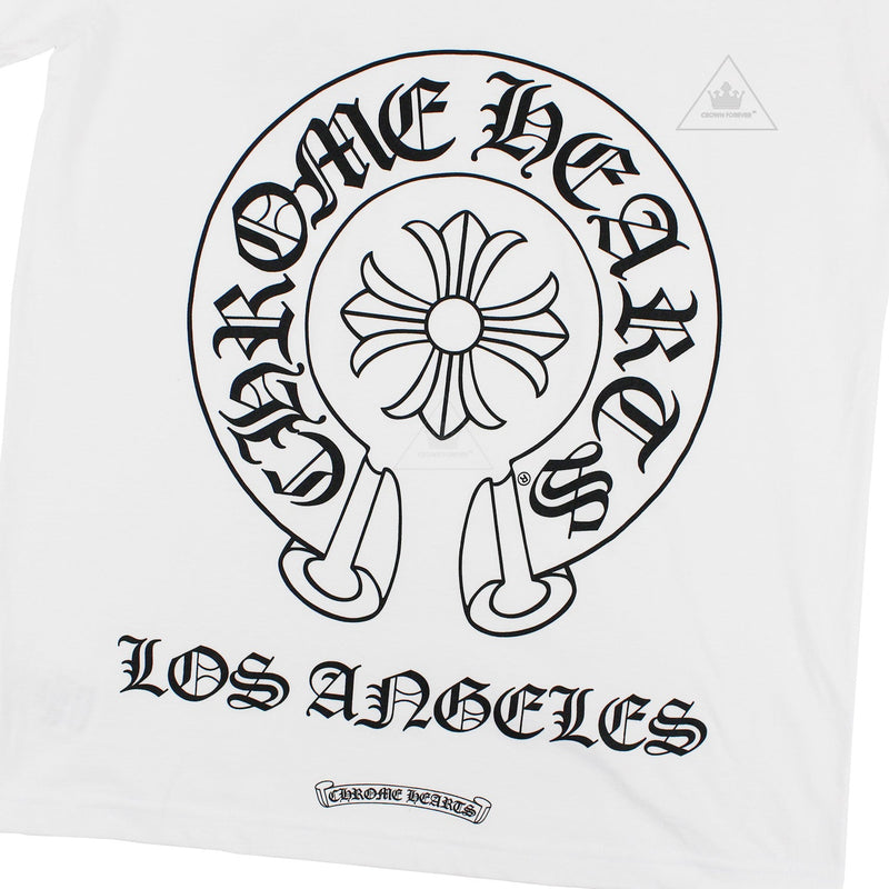 CHROME HEARTS Los Angeles Exclusive Horseshoe Logo Long Sleeve T