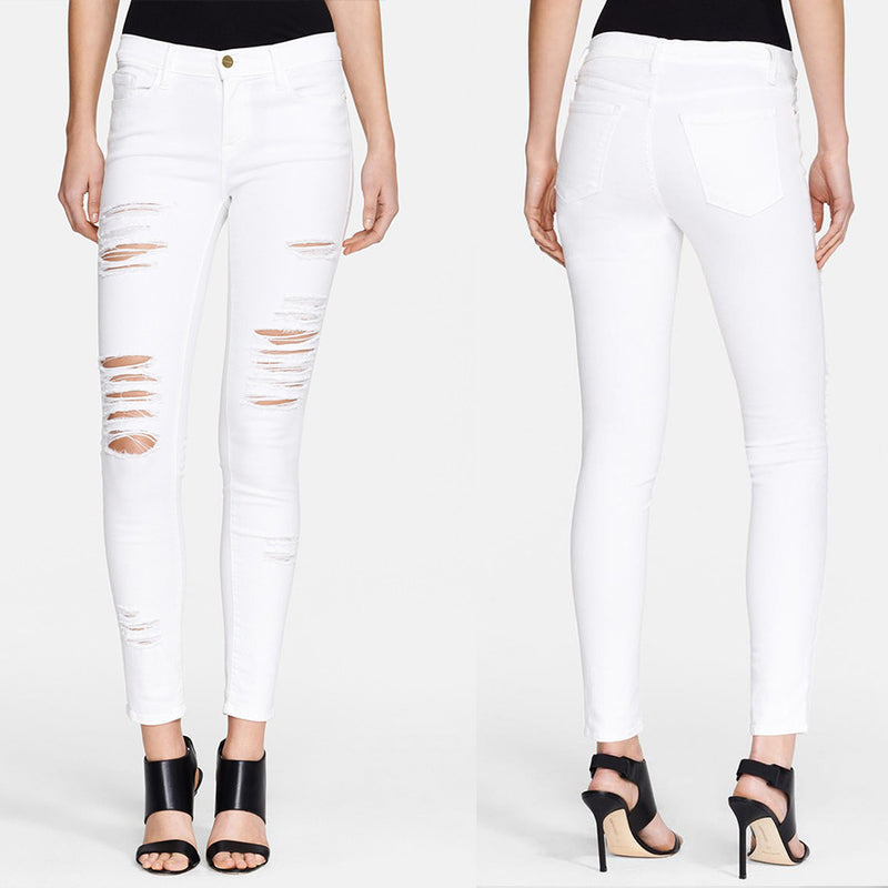 Genetic Denim Women's White Daphne Skinny Jeans – Crown Forever