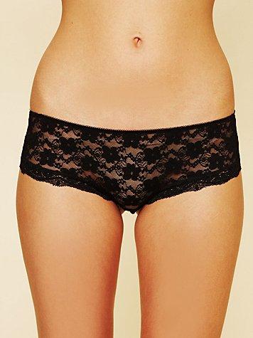 Buy Victoria's Secret Scalloped Lace Hipster Thong Panty from the