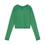 Molo Oona Woodland Green long sleeve sports top kids sportswear Molo Kids   