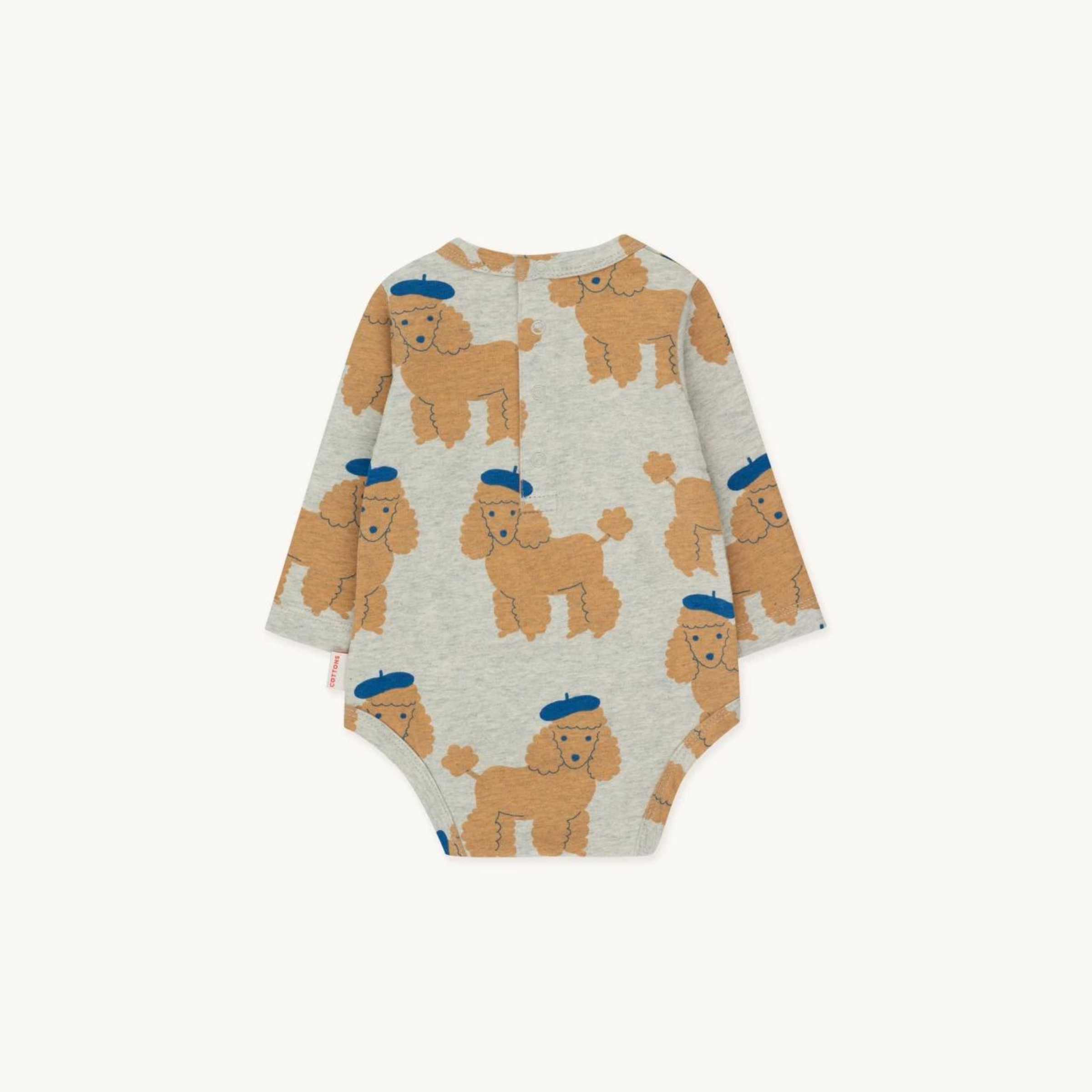 Tiny Cottons Tiny Poodle Baby Bodysuit