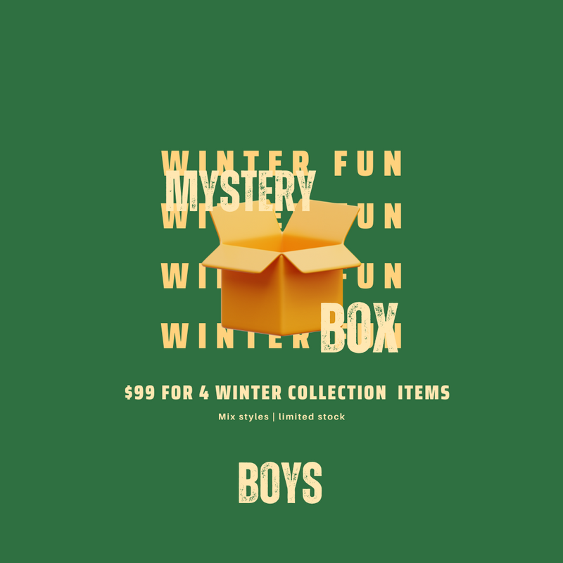 4 Fall&Winter PIECES Boys Mystery Box/Bag - FINAL SALE Mystorybox Multi Brands   