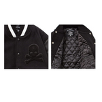 Mastermind Japan x Stussy Skull Varsity Jacket Mastermind Jacket Mastermind   