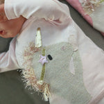 Oh Baby! Soft Cotton Unicorn Soft White Newborn Set kids tops+bottoms sets Oh Baby!   