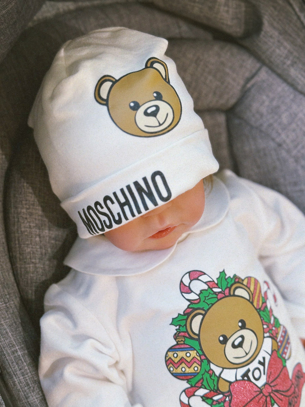 NEW W/O Tags AUTHENTIC Baby Moschino Two hot Piece Set