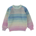 Molo Bosse Space Dye Wool knit jumper pastel melange kids jumpers Molo Kids   