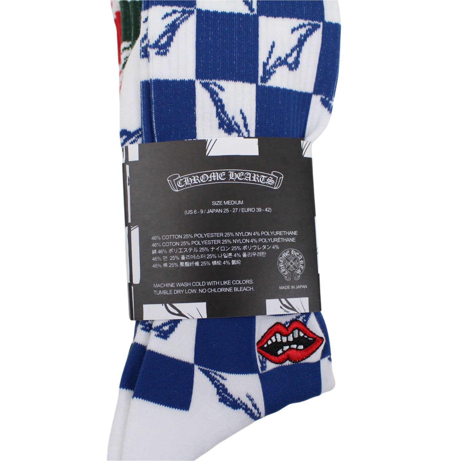 Chrome Hearts Chomper Socks 3 Pack – Crown Forever