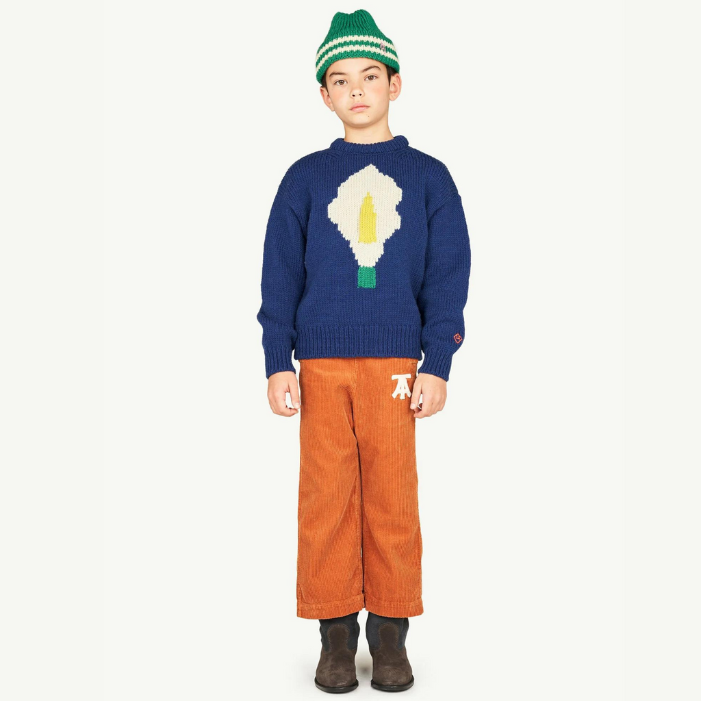 The Animals Observatory Brown Corduroy Porcupine Pants kids pants The Animals Observatory   