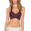 Free People Raceback Crop Bralette Plumberry Bralette Free People   