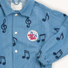 Carlijnq denim music - kids jacket kids jackets CARLIJNQ   