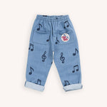 Carlijnq denim music - kids pants kids pants CARLIJNQ   