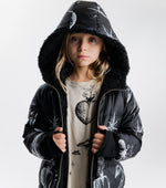 Nununu World All inked reversible down jacket kids jackets Nununu World   