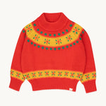 Tiny Cottons Folky Mockneck Sweater kids sweaters Tiny cottons   