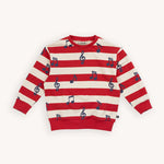 Carlijnq music notes - kids sweater organic kids sweaters CARLIJNQ   