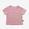 Petite Hailey Crop T Shirt Pink kids T shirts Petite Hailey   