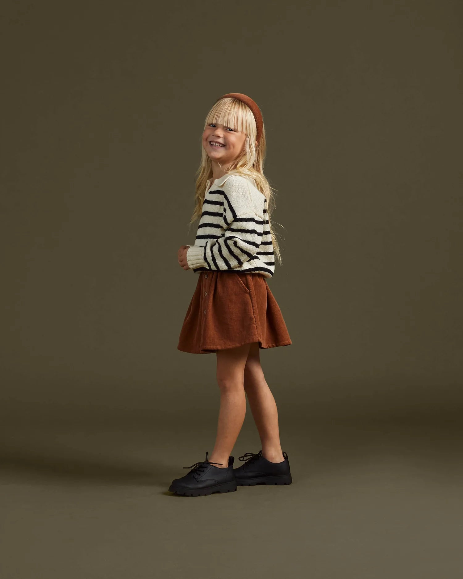 Rylee + Cru Button Front Mini Skirt || Spice – Crown Forever