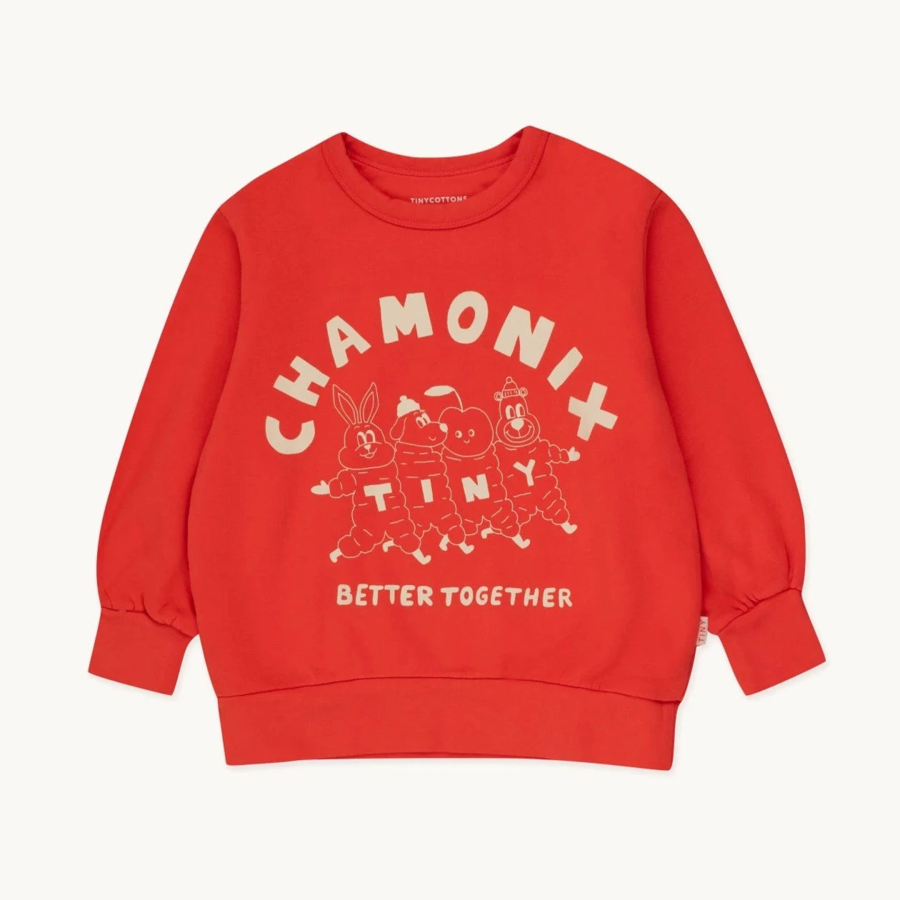 tinycottons CHAMONIX TWINS SWEATSHIRT 6y-