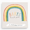 Lucy Darling Little Rainbow First Year Memory Book kids books Lucy Darling   