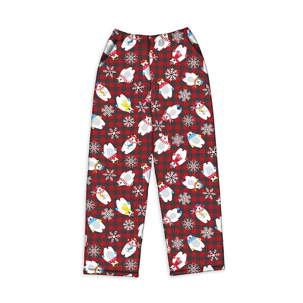 Iscream Family Beary Holiday Plush Pajama Pants