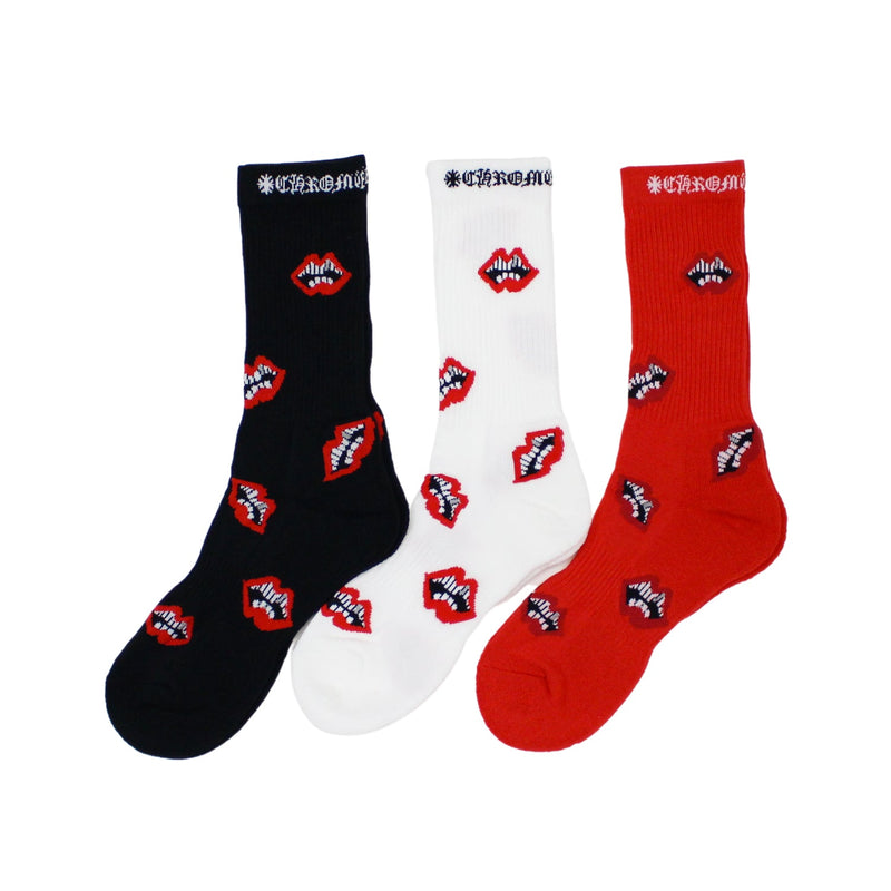 CH Chomper Socks 3 Pack CH Accessories CHROME HEARTS   