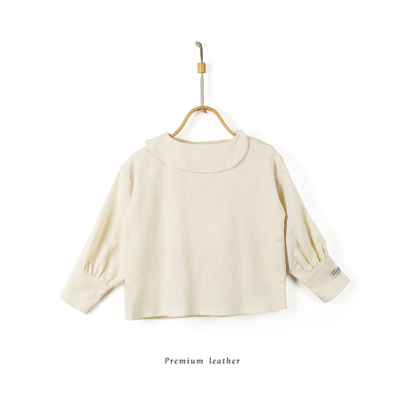 Donsje VERA BLOUSE Butter Cream kids blouses Donsje   