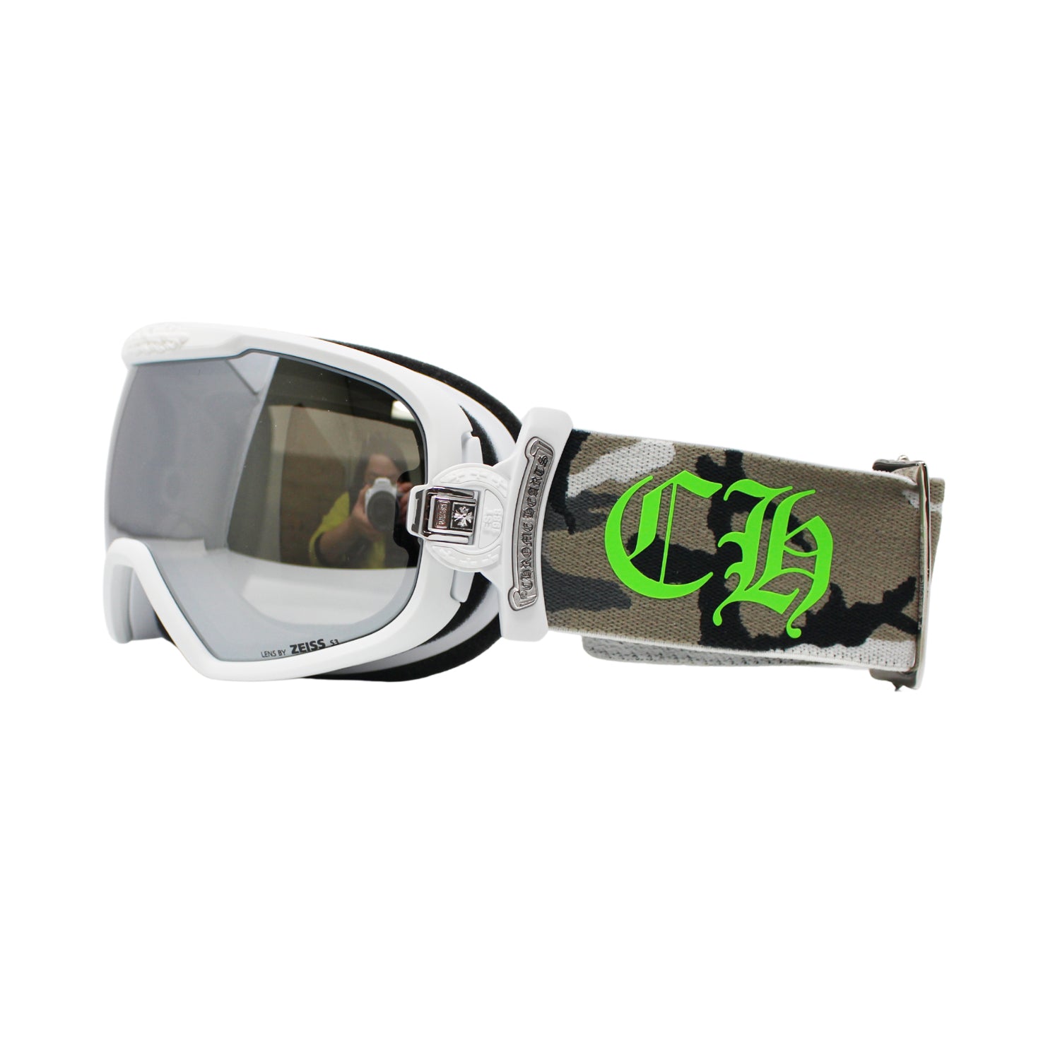 Chrome Hearts SILVER MORNING SKI GOGGLES White – Crown Forever