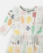 Stella McCartney Kids Baby Girl Garden Tulle Dress baby dresses Stella McCarney Kids   