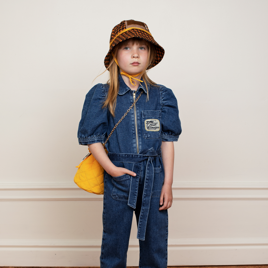 Mini Rodini Velvet Bucket Bag kids dresses Mini Rodini   