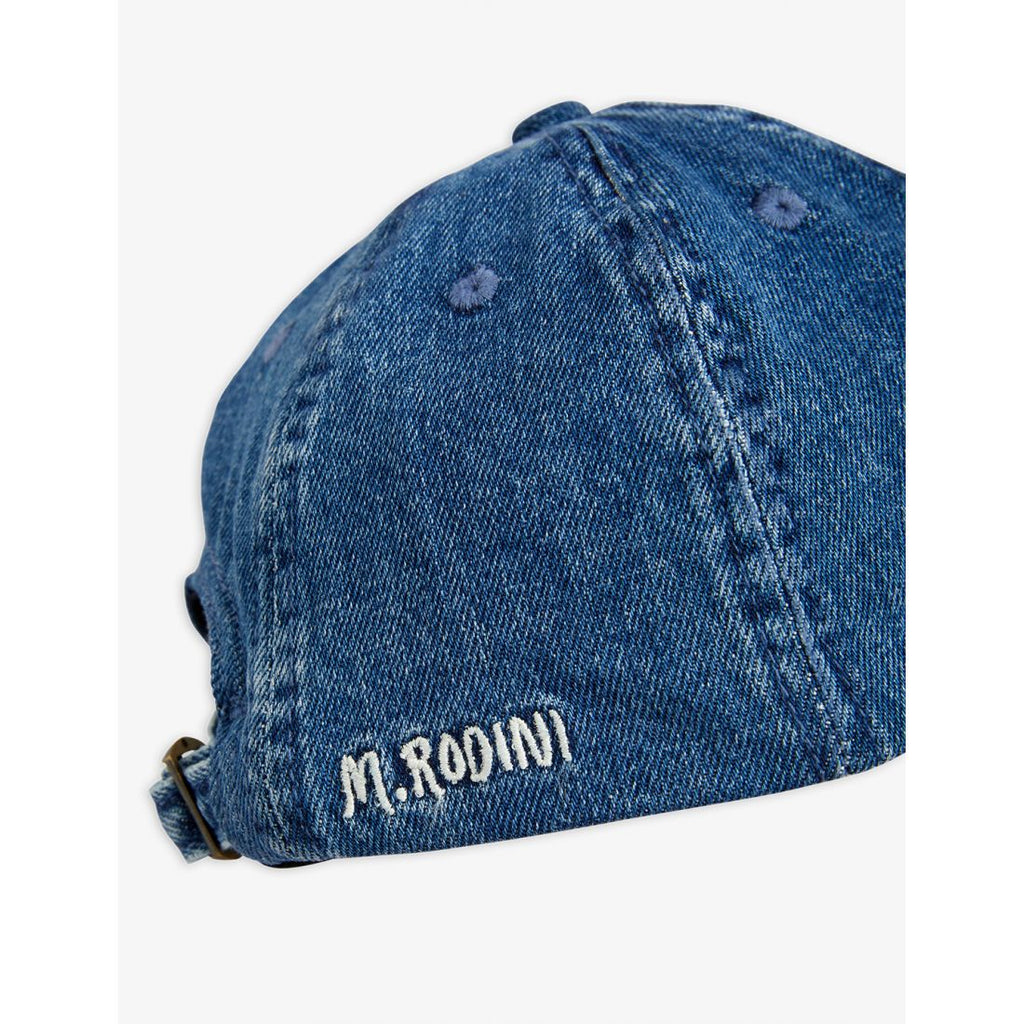 Mini Rodini Airplane Embroidered denim cap – Crown Forever