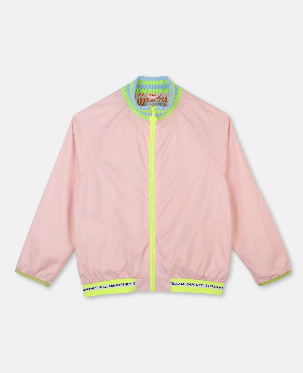 Stella McCartney Kids Girl Sport Jacket With Stella Print kids jackets Stella McCarney Kids   