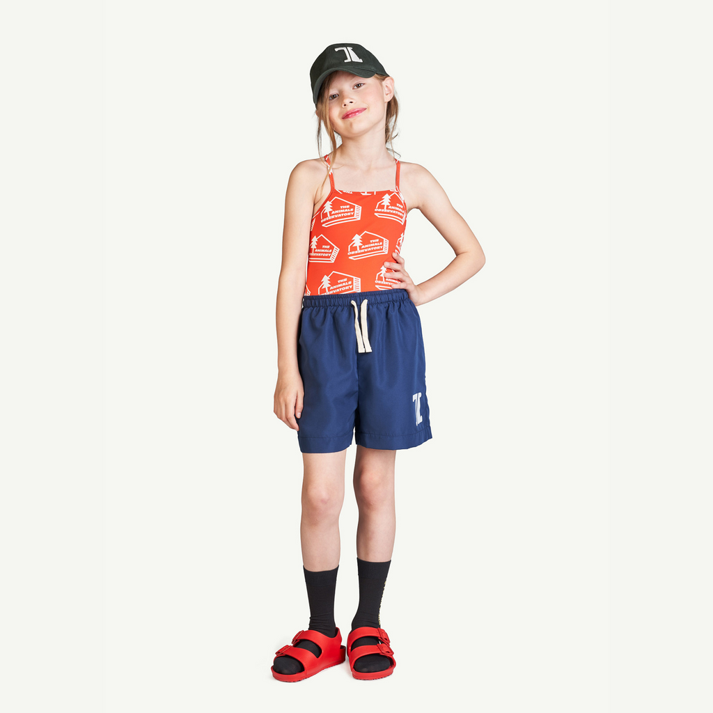 The Animals Observatory Red The Animals Trout Swimsuit kids swimwear one-pieces The Animals Observatory   