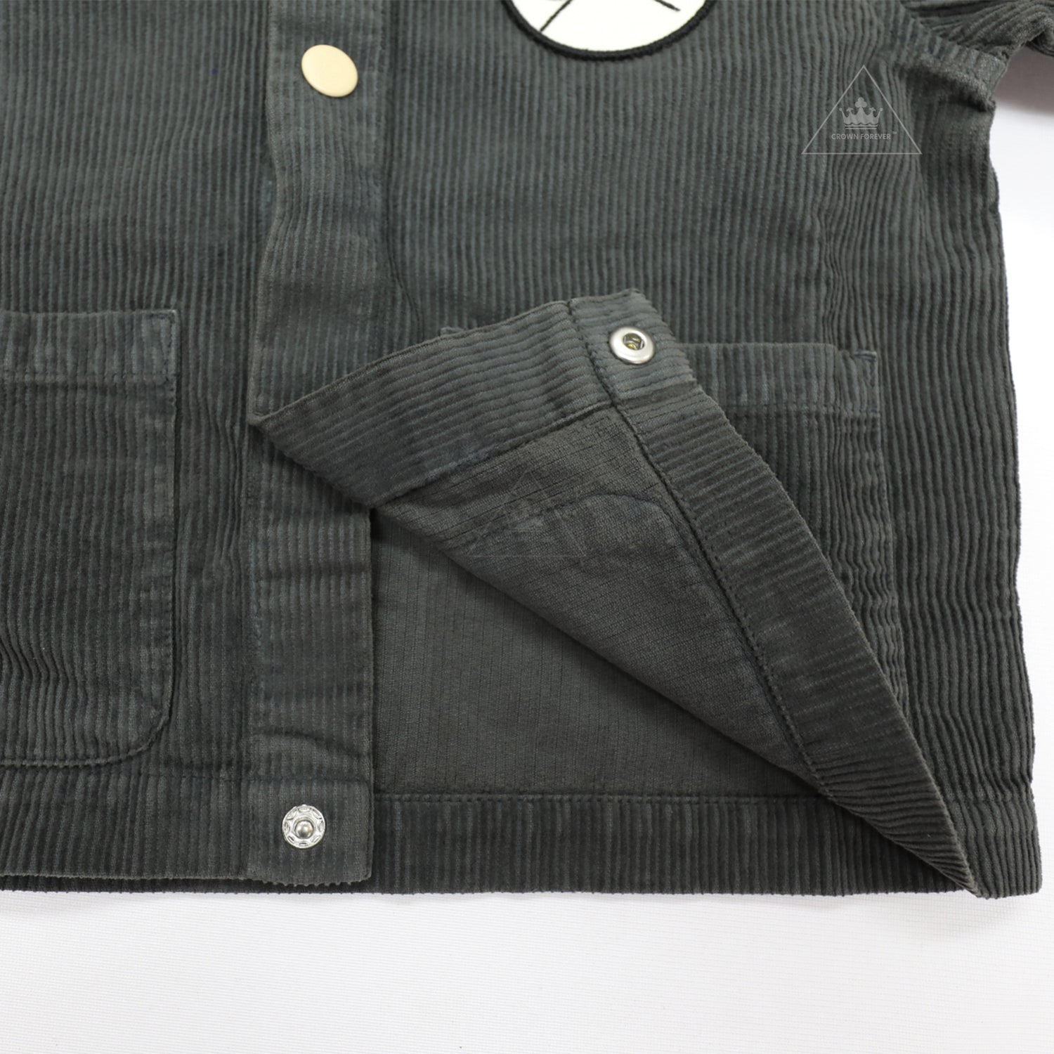 Wynken Shirt Jacket - Charcoal * FINAL SALE – Crown Forever