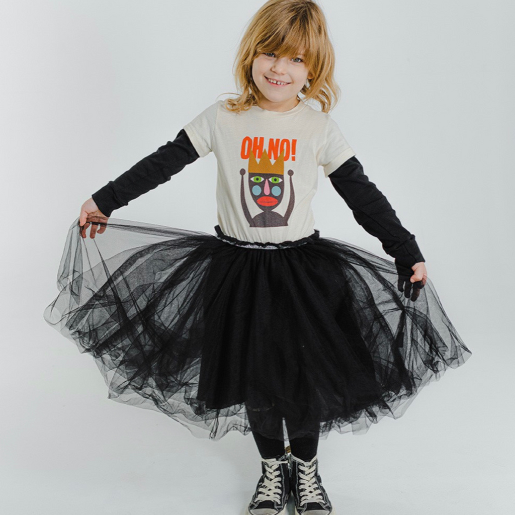 NUNUNU WORLD Crown Jester Tulle Dress kids dresses Nununu World   