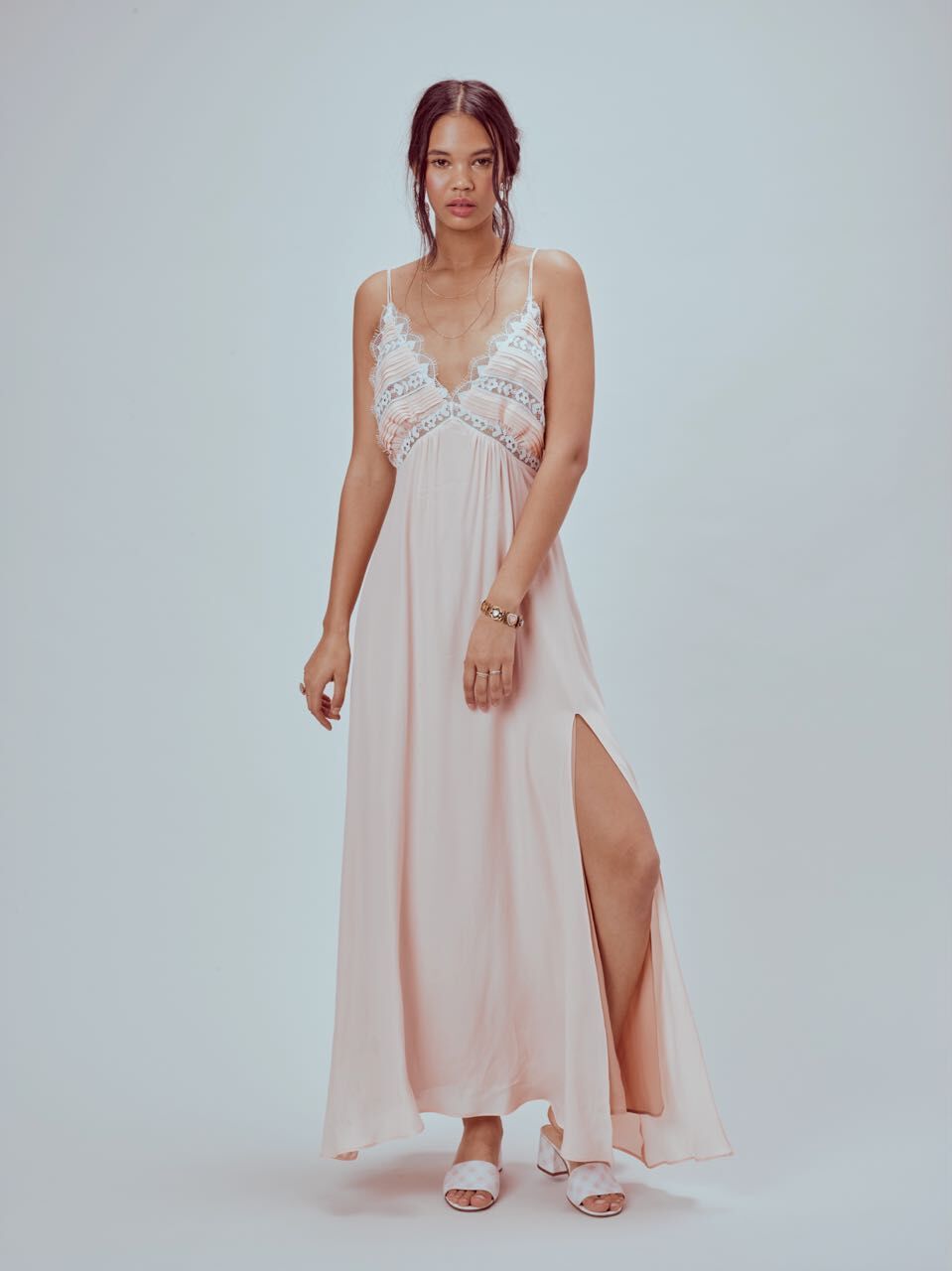 For Love and Lemons Lovebird Maxi Dress Crown Forever