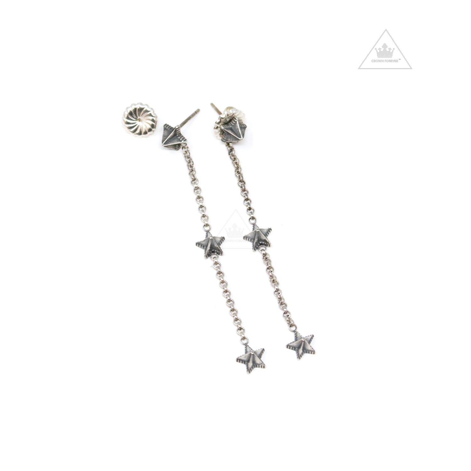 Cody Sanderson 3 Star Chain Earring – Crown Forever