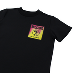 Moschino Kids Boys Holographic Logo Patch T Shirt kids T shirts Moschino   