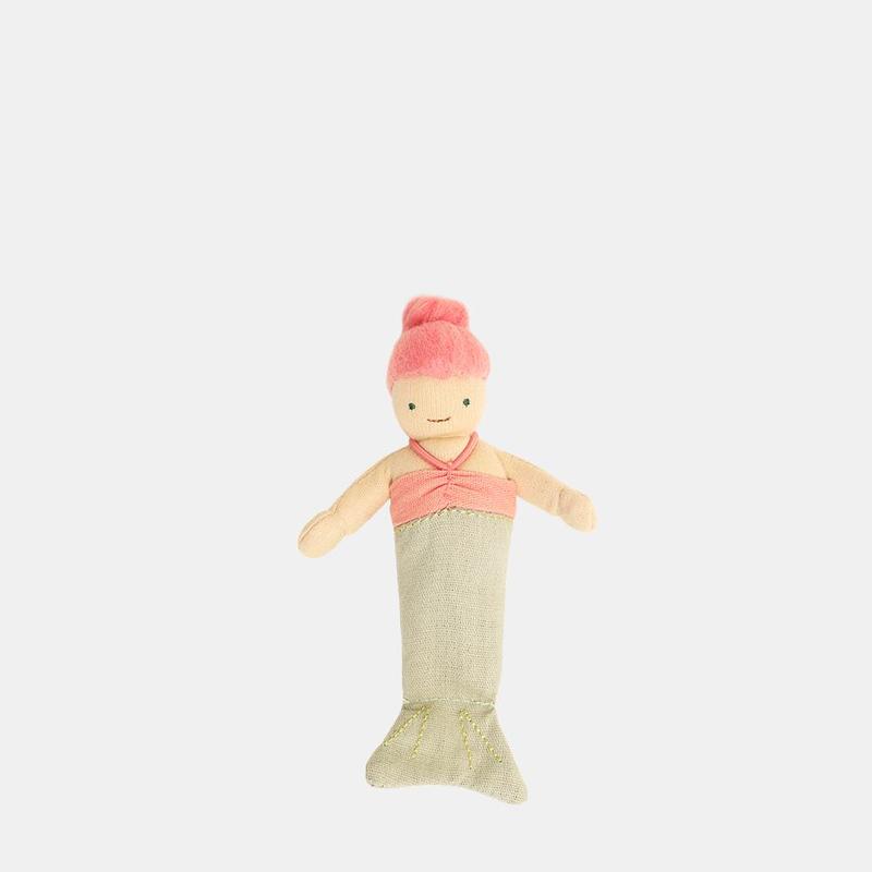 Olli Ella Holdie Folk Mermaid- Coral kids dolls Olli Ella   