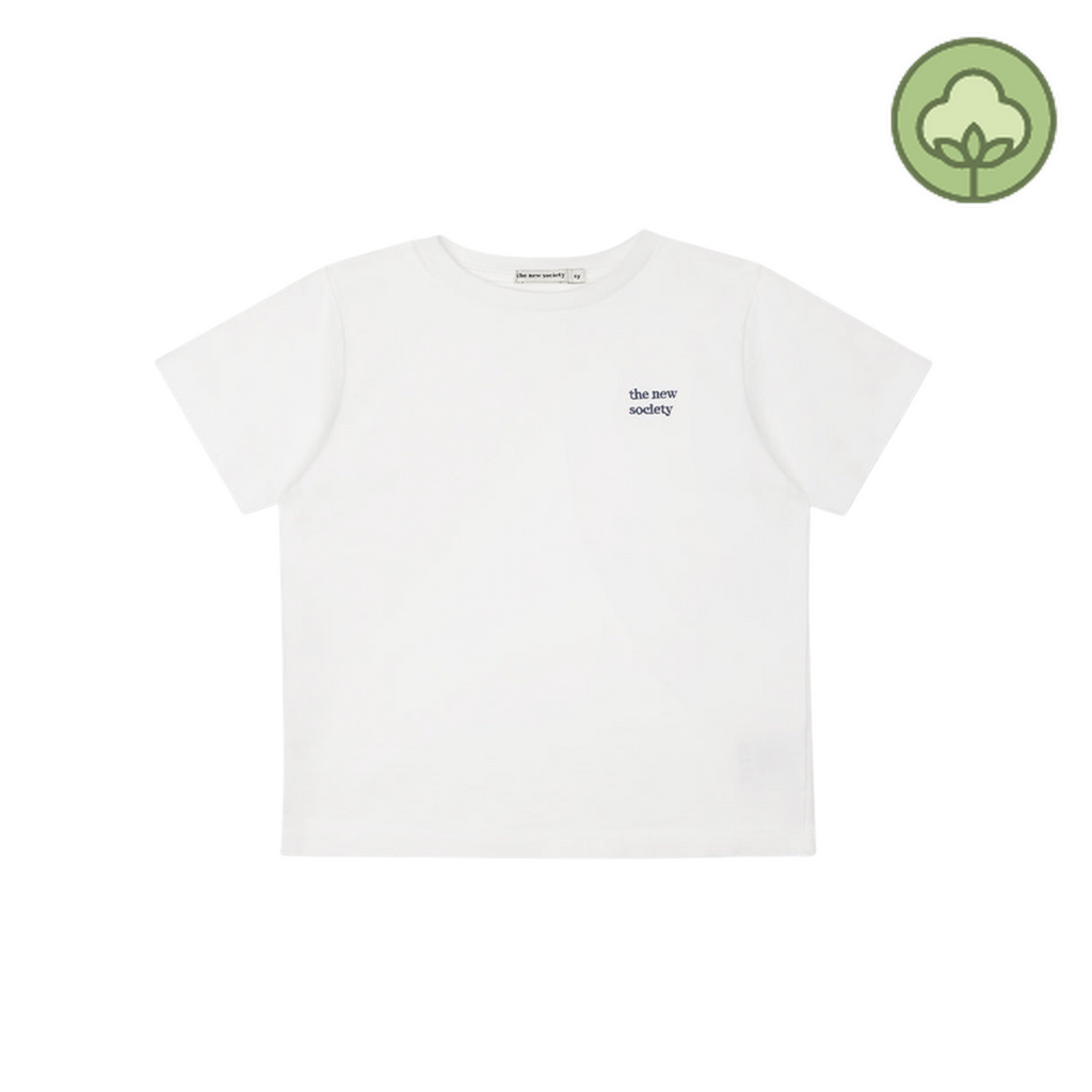 The New Society logo Embroidery Tee