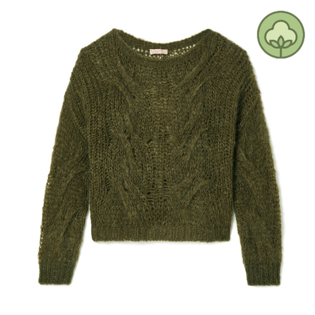 Louise Misha WOMEN Sweater Divya Khaki