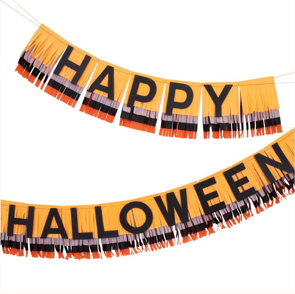 Meri Meri Pastel Halloween Stitched Streamer