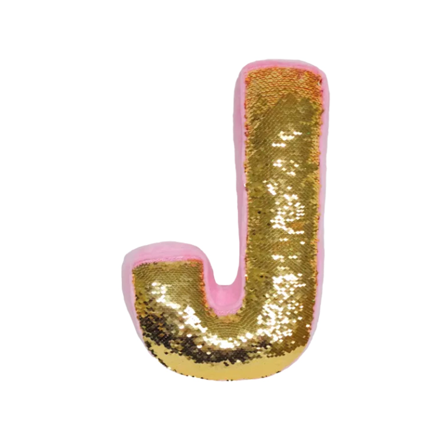 Initial sequin clearance pillow