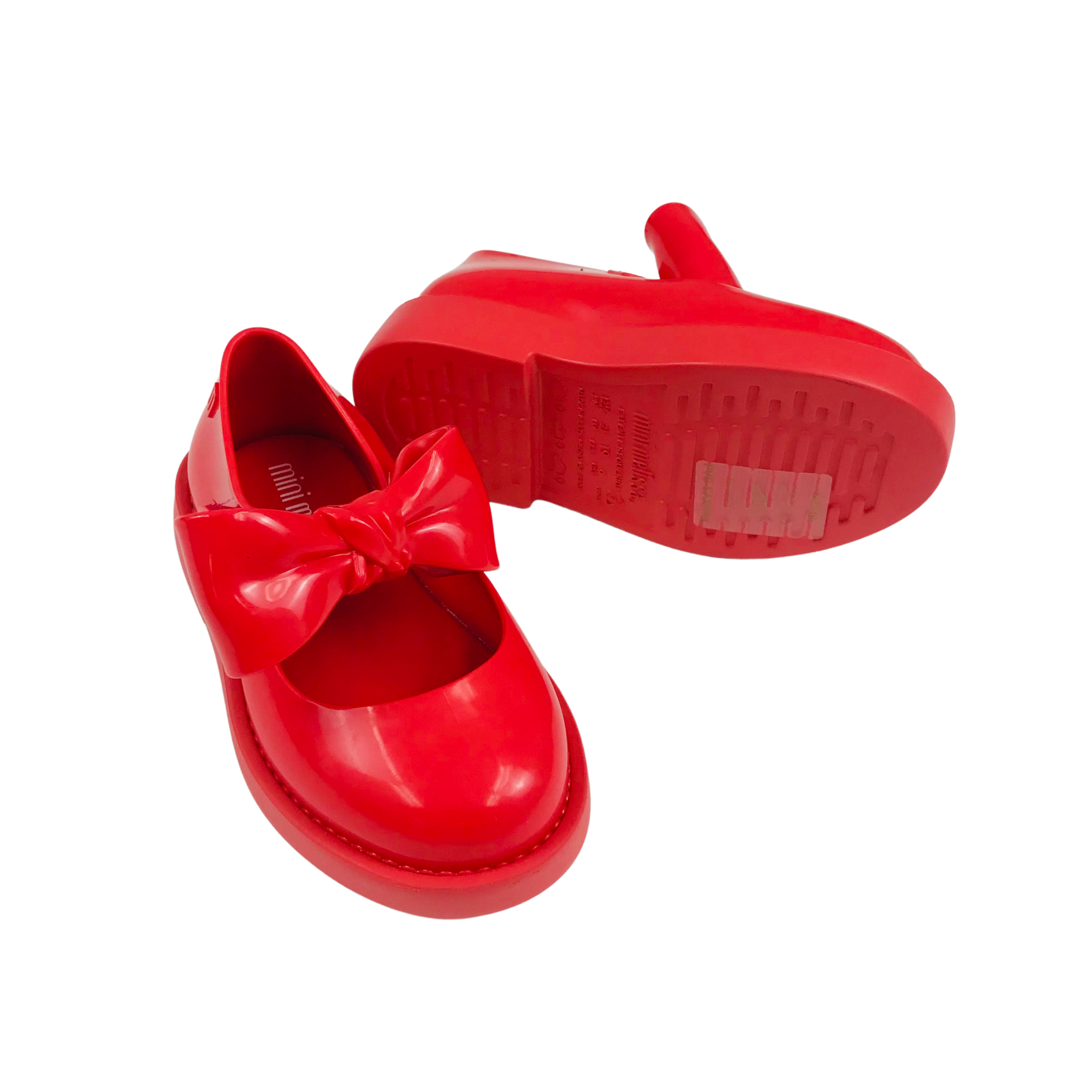 Mini Melissa Blair Mary Jane Shoes Red – Crown Forever